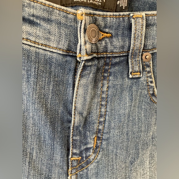 NWT RALPH LAUREN WOMEN MID-RISE STRAIGHT JEANS PETITE SIZE 4P 6P 8P - Picture 6 of 7